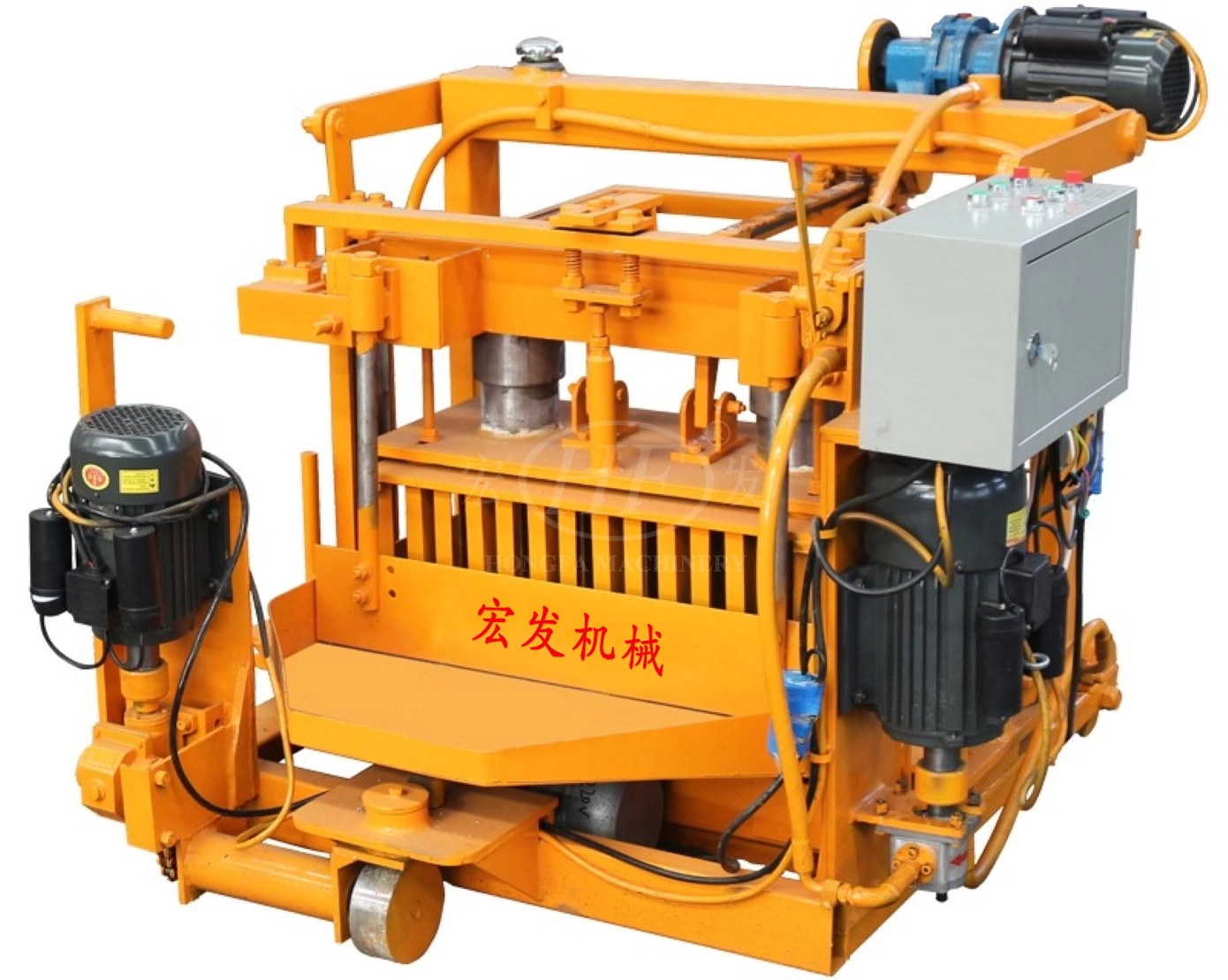 QMJ4‑30 Mobile Pallet‑Free Block Forming Machine QMJ4‑30 Mobile Pallet‑Free Block Forming Machine