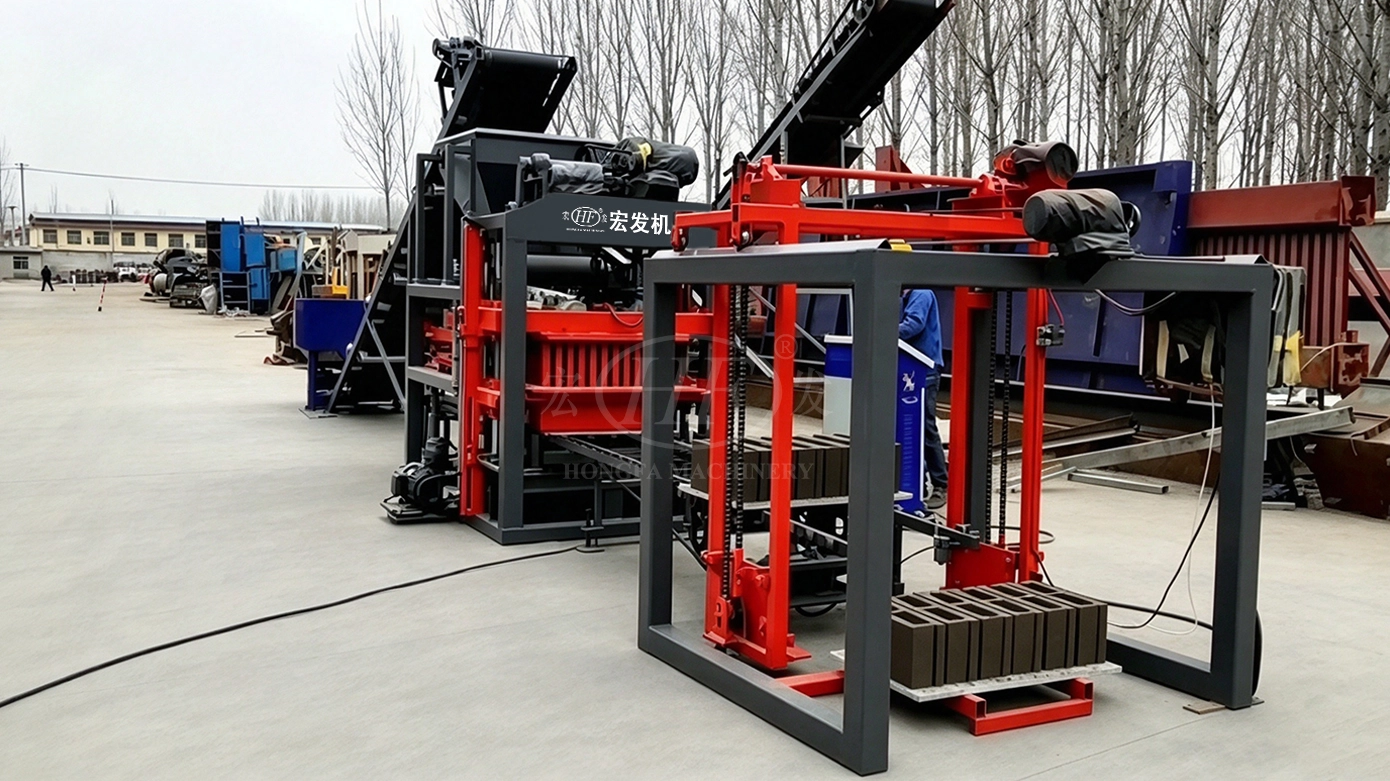 Hollow Block from QT4‑25 Automatic Hollow Block Making Machine Hollow Block from QT4‑25 Automatic Hollow Block Making Machine