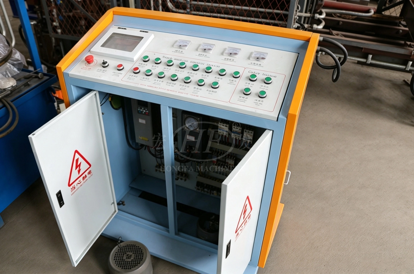PLC of QT4‑25 Automatic Hollow Block Making Machine PLC of QT4‑25 Automatic Hollow Block Making Machine