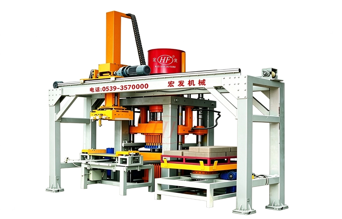 Hongfa 400T Full-Automatic Dual-Action Static Press