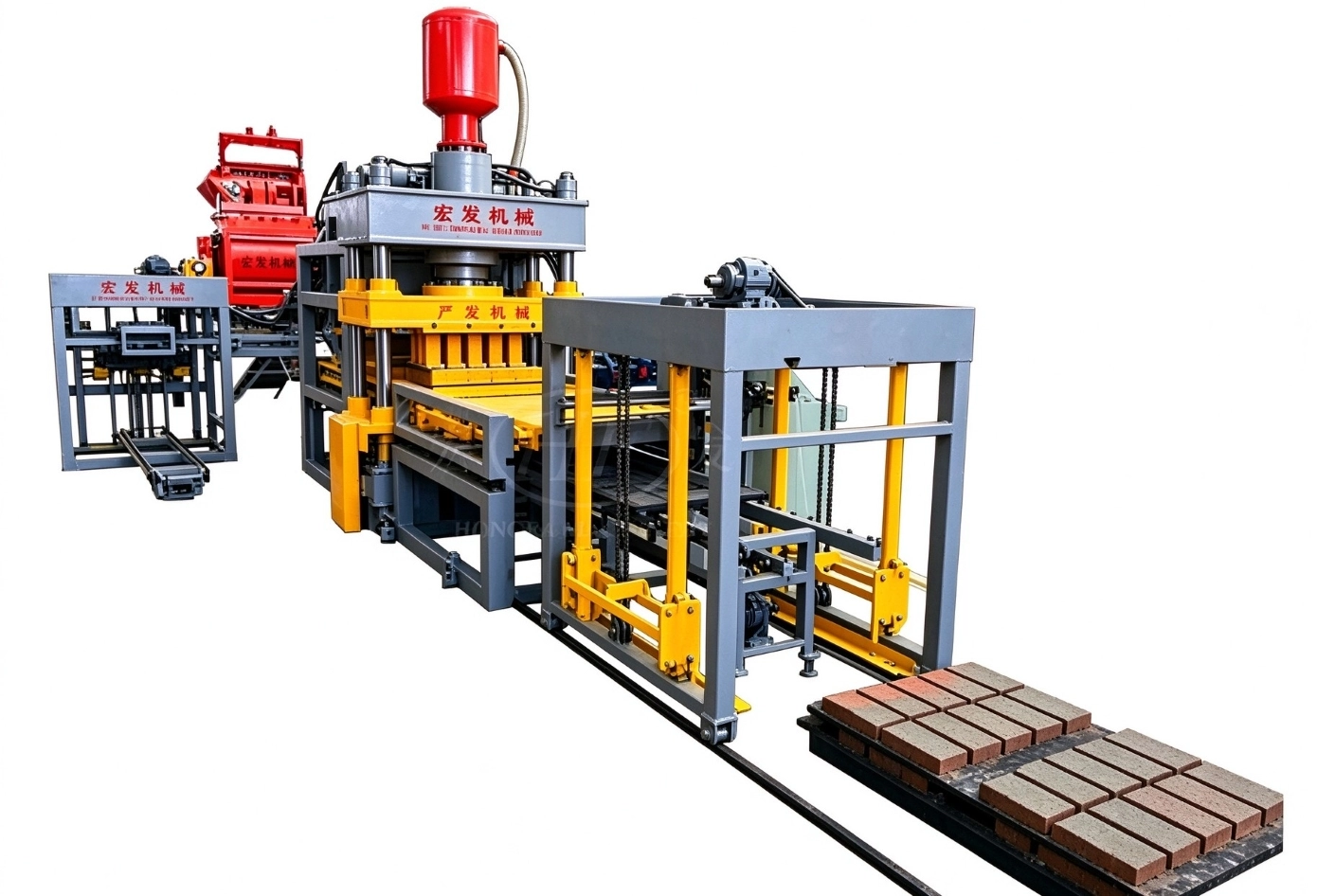 Hongfa 1000T Full‑Automatic Dual‑Action Static Press Hongfa 1000T Full‑Automatic Dual‑Action Static Press