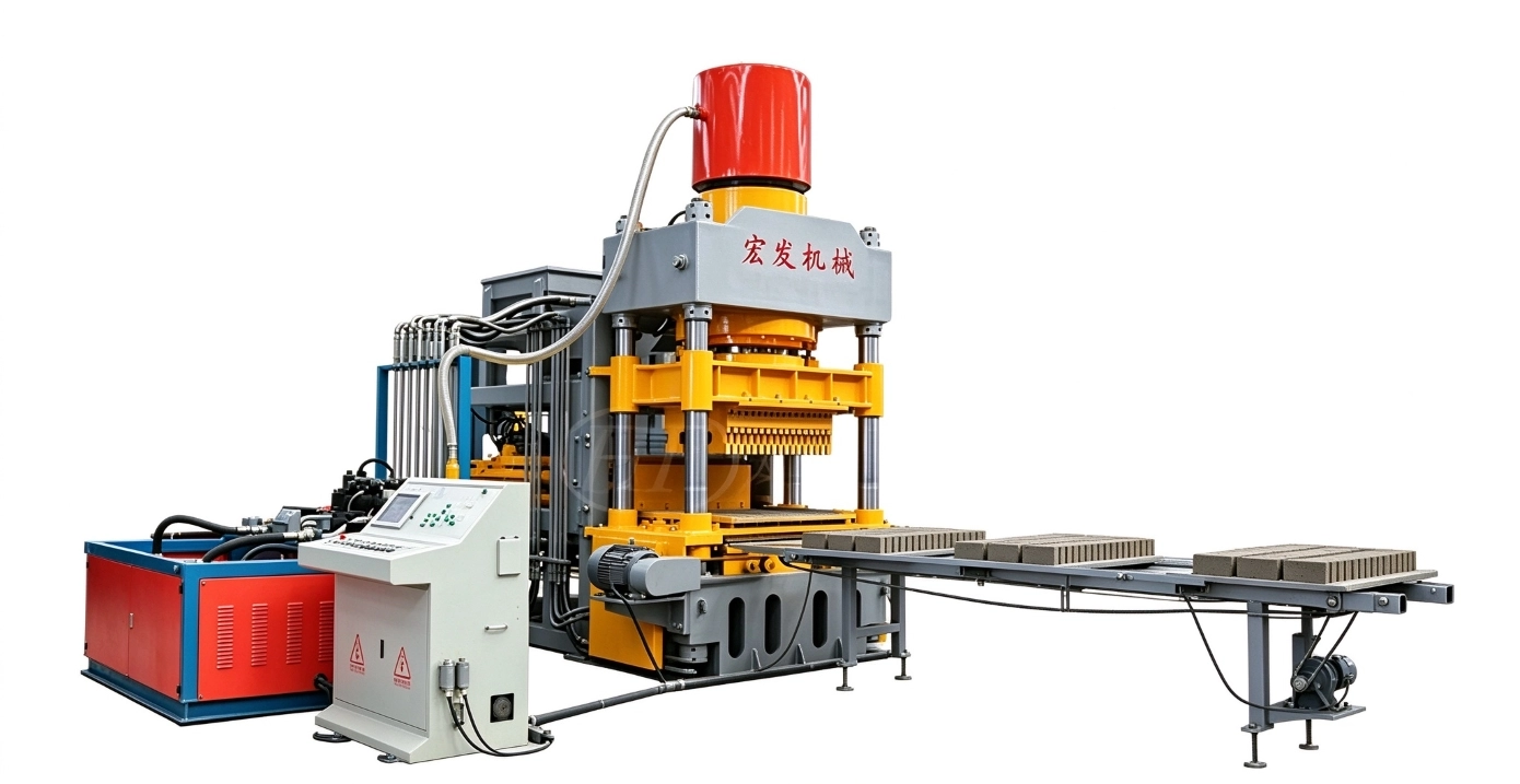 Hongfa 600T Full-Automatic Dual-Action Static Press